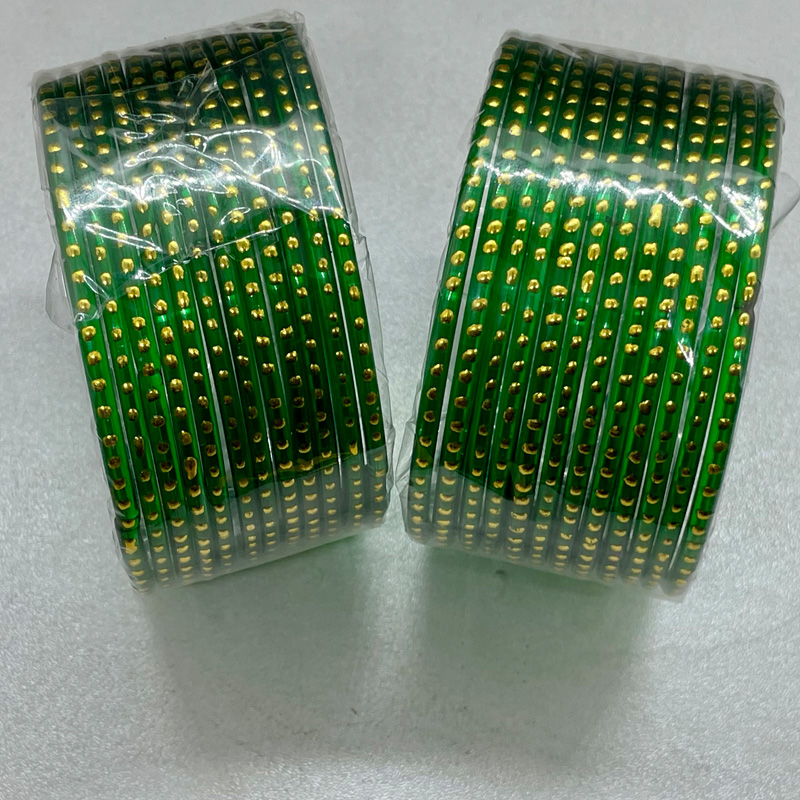 Bangle Green Glass Bangle Chudi Set Pack of 1 12 bangles for Gowri Varalakshmi Festival Sri Raghavendra Pooja Bhandar